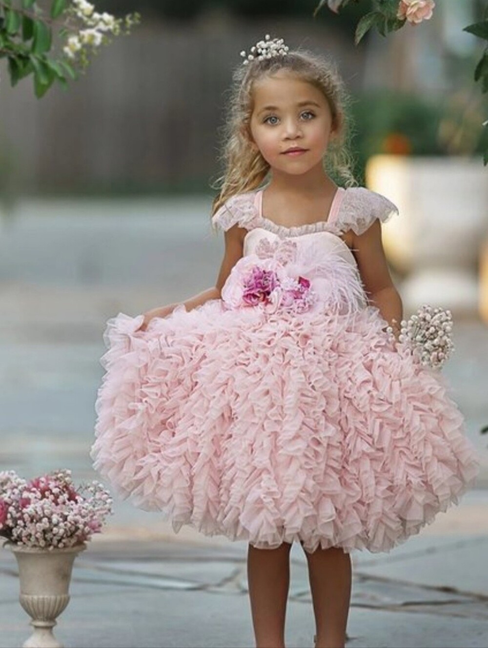 Dollcake Couture "Happily Ever After" light pink gown